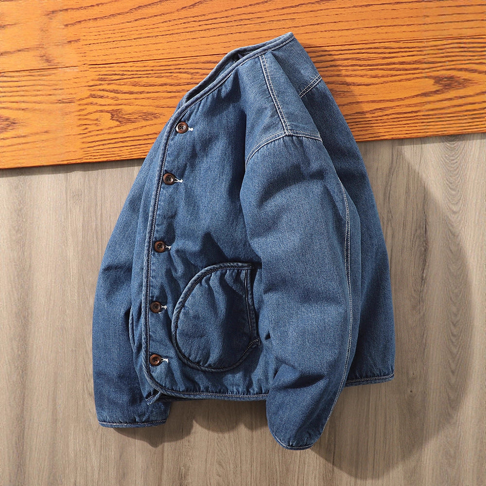 Herren Übergangsjacke mit Knopfverschluss Nord Taschen