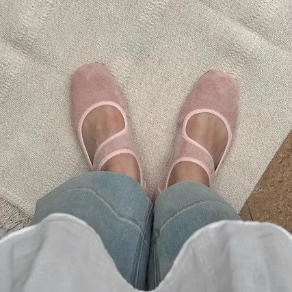 Damen Komfortable Ballerinas mit eleganten Cut-Outs Nord Taschen