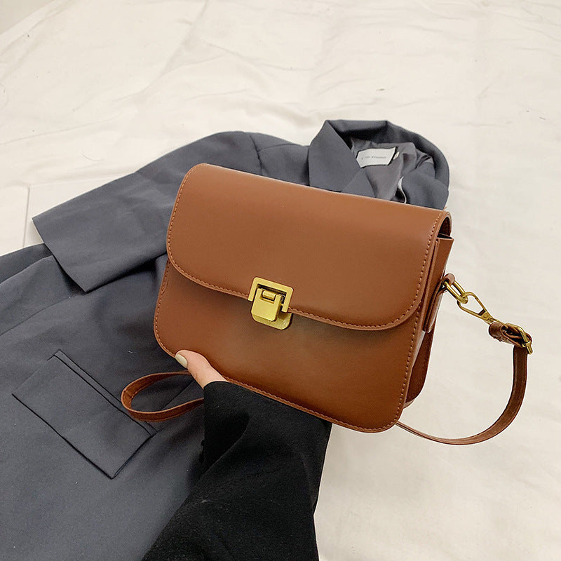 Damen elegante Umhängetasche mit edlem Verschluss Nord Taschen