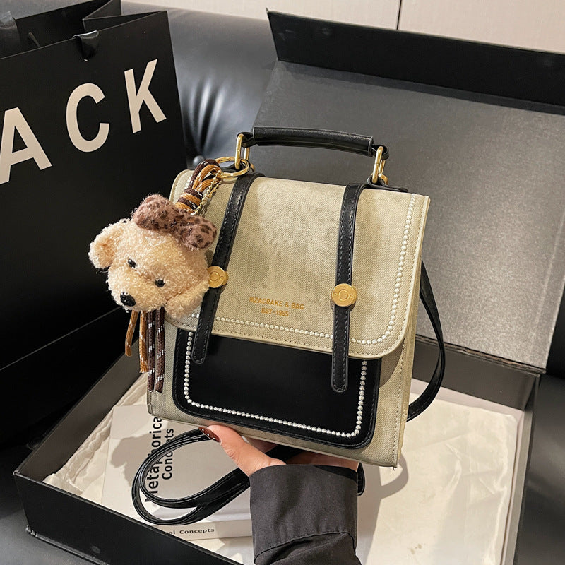 Damen modische Rucksacktasche mit abnehmbarem Anhänger Nord Taschen