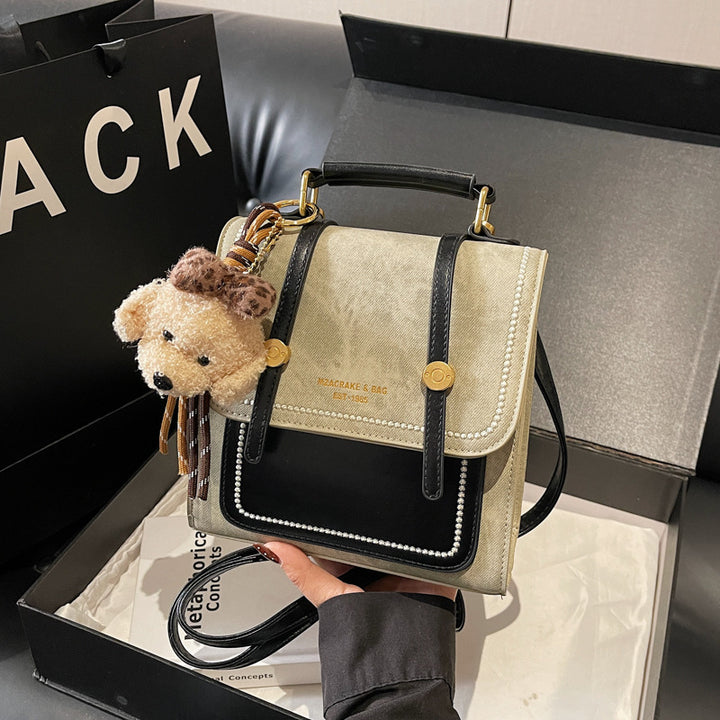 Damen modische Rucksacktasche mit abnehmbarem Anhänger Nord Taschen