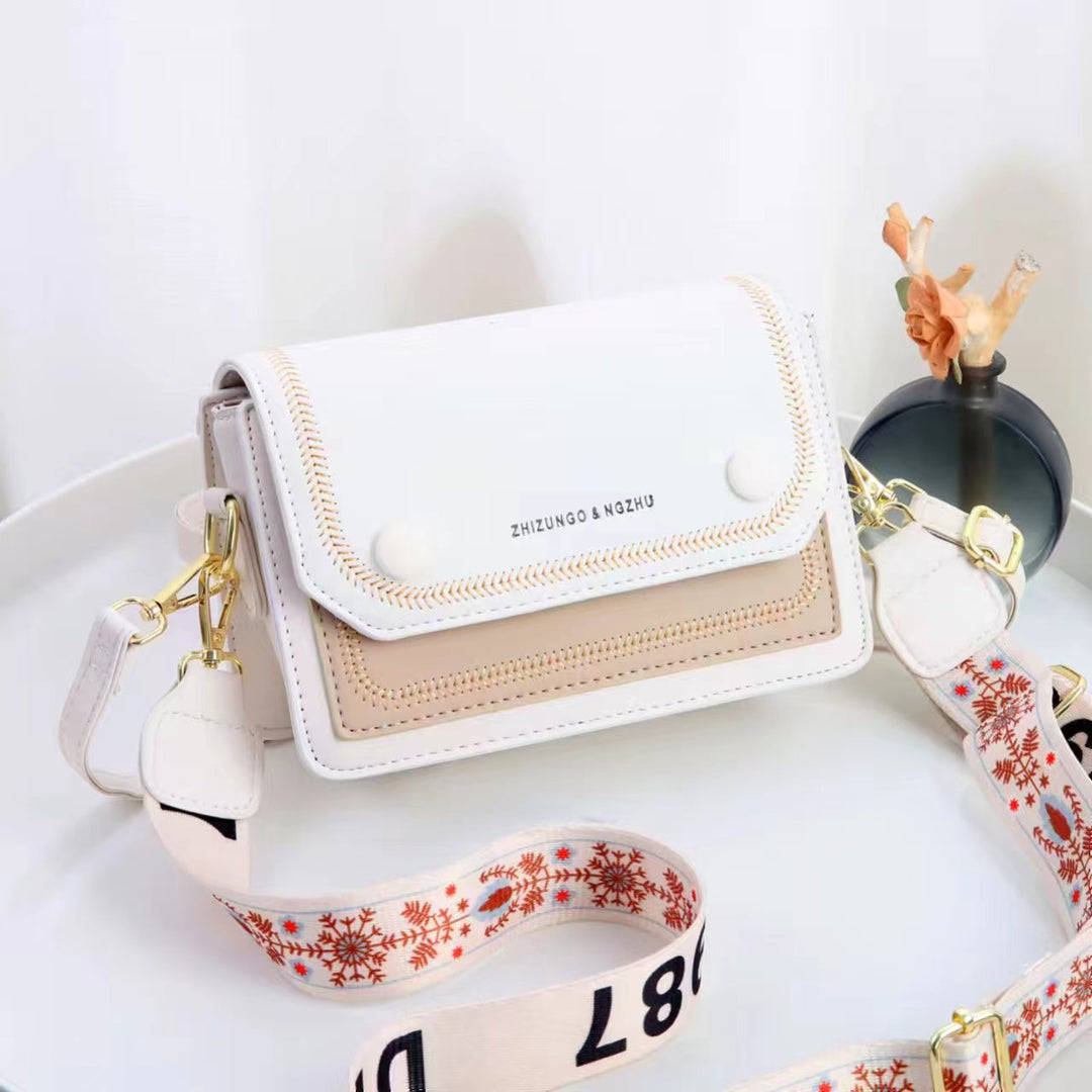 Damen modische Umhängetasche mit kreativen Farbdetails Nord Taschen