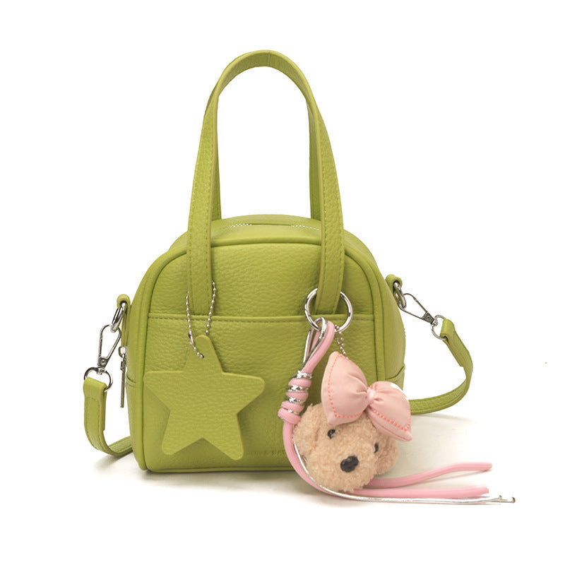 Damen Mini-Tasche mit dekorativem Anhänger Nord Taschen