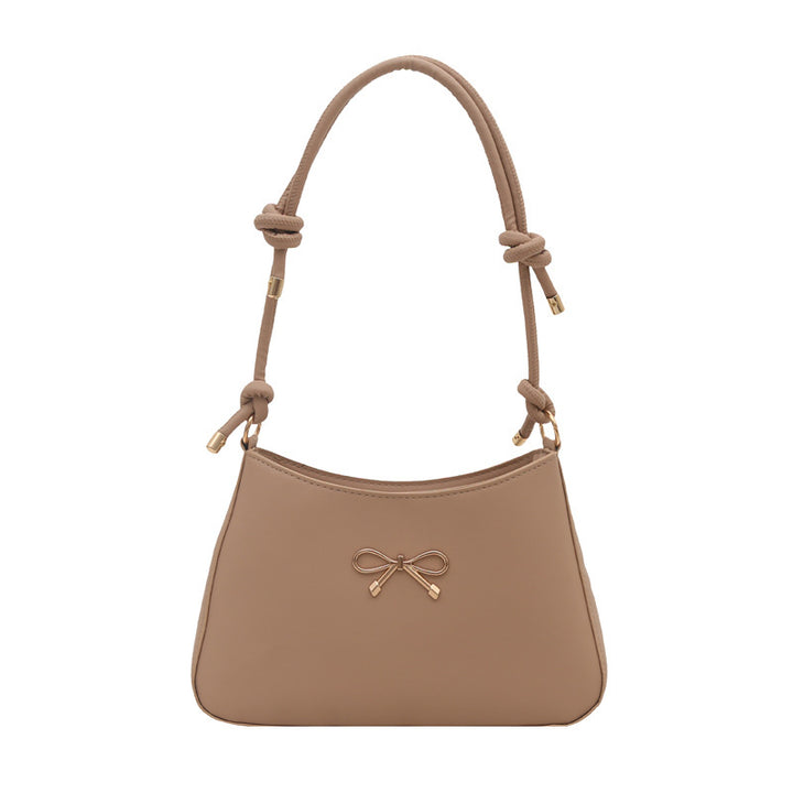Damen elegante Umhängetasche mit verspieltem Schleifendetail Nord Taschen