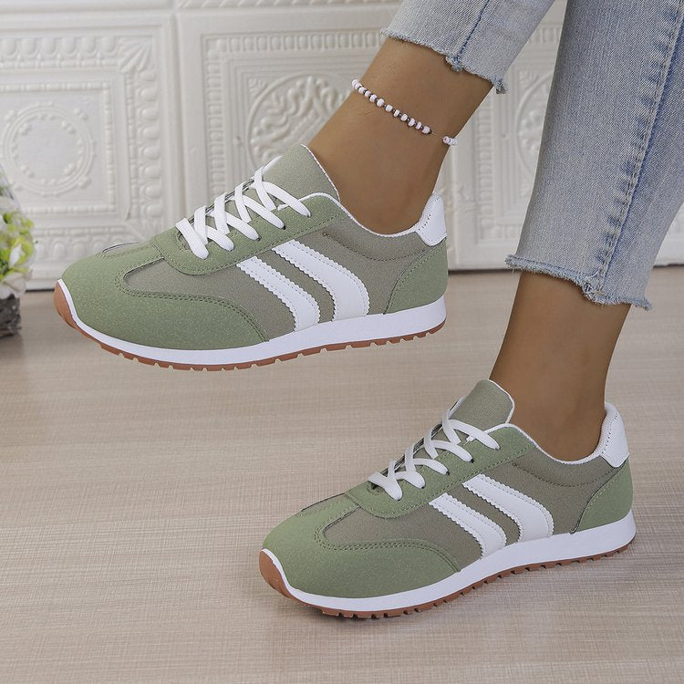 Damen Freizeitsneaker mit atmungsaktivem Obermaterial und rutschfester Sohle