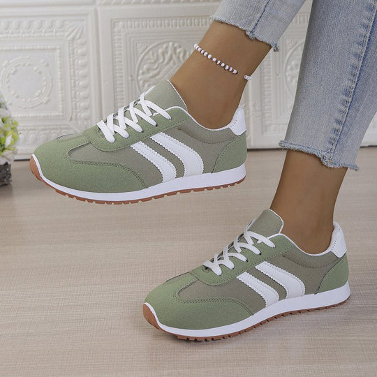 Damen Freizeitsneaker mit atmungsaktivem Obermaterial und rutschfester Sohle