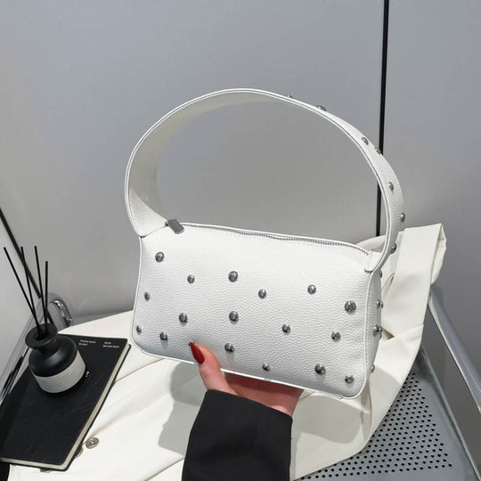 Damen modische Umhängetasche mit auffälligem Nieten-Design Nord Taschen