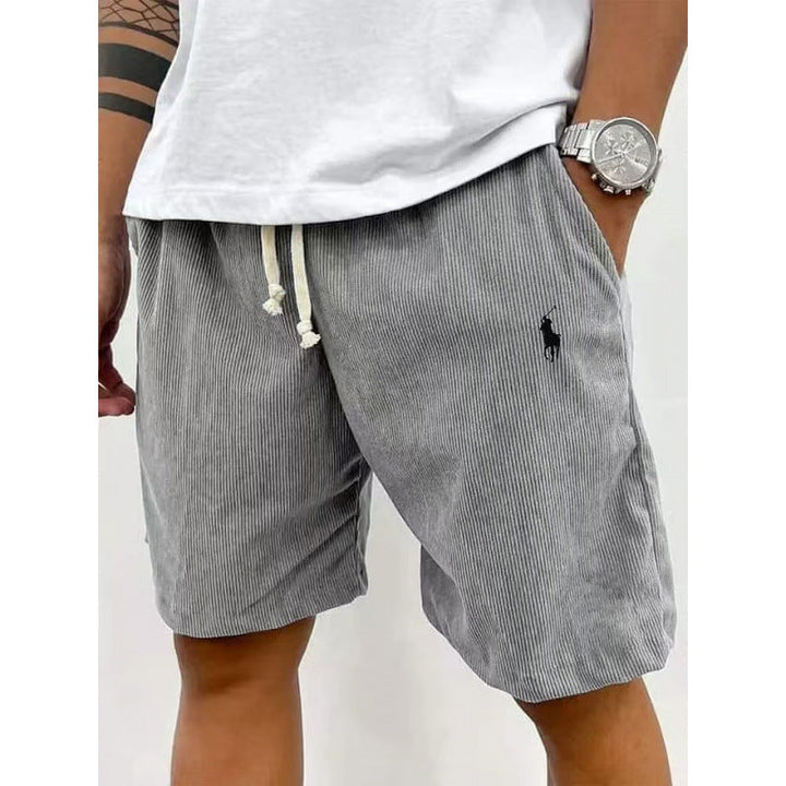Herren Freizeithose aus weichem Baumwoll-Mix mit Gummizug R&B DMCA do not reactivate