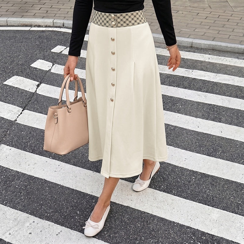 Damen Elegante Off-Shoulder Bluse und Midi-Rock Set Nord Taschen