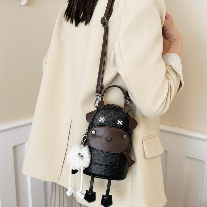 Damen Rucksack mit tierischem Design und abnehmbaren Anhängern Nord Taschen