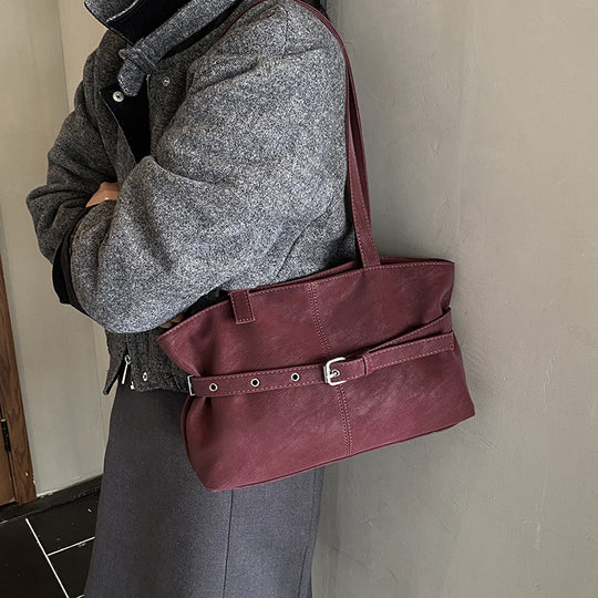 Damen elegante Shopper Tasche mit abnehmbaren Riemen Nord Taschen