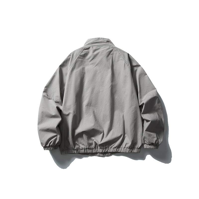 Unisex Boxy-Fieldblouson aus leichtem Ripstop mit verdeckter Reißverschlussblende und elastischem Saum Nord Taschen