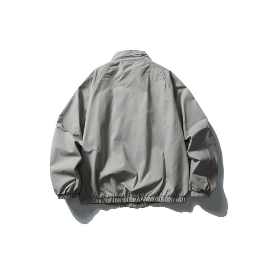 Unisex Boxy-Fieldblouson aus leichtem Ripstop mit verdeckter Reißverschlussblende und elastischem Saum Nord Taschen