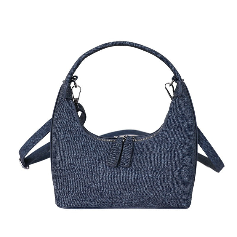 Damen Beuteltasche aus strapazierfähigem Denim mit vielseitigen Trageoptionen Nord Taschen