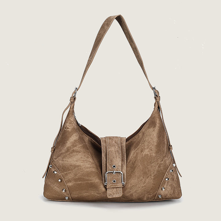 Damen modische Hobo-Tasche mit dekorativen Schnallen und hochwertigen Details Nord Taschen