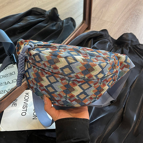 Damen modische Rucksacktasche mit geometrischem Design Nord Taschen