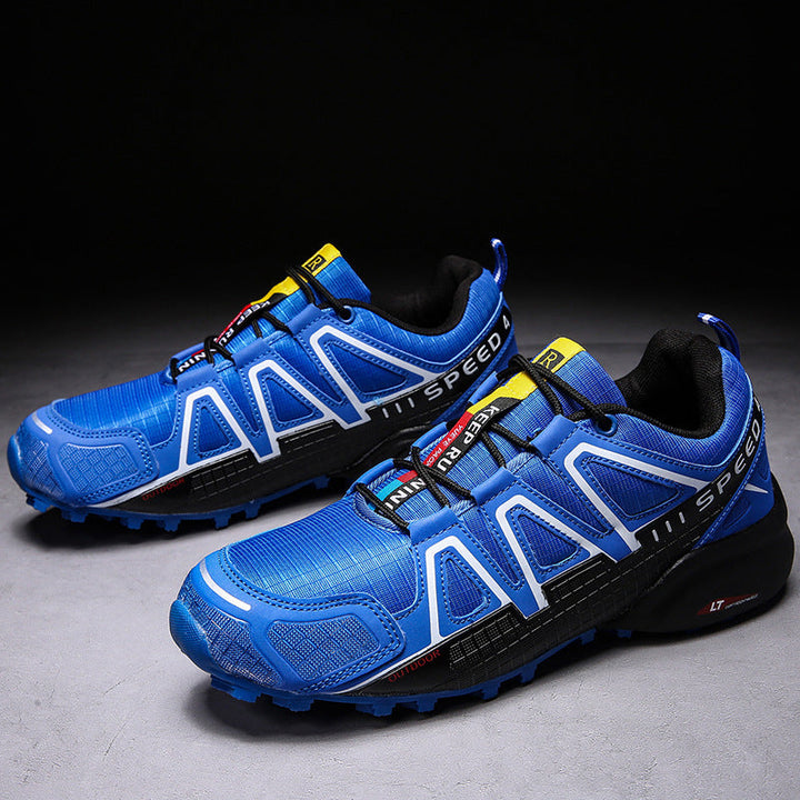 Damen leichte Trailrunning-Schuhe mit wasserdichtem Obermaterial und rutschfester Sohle