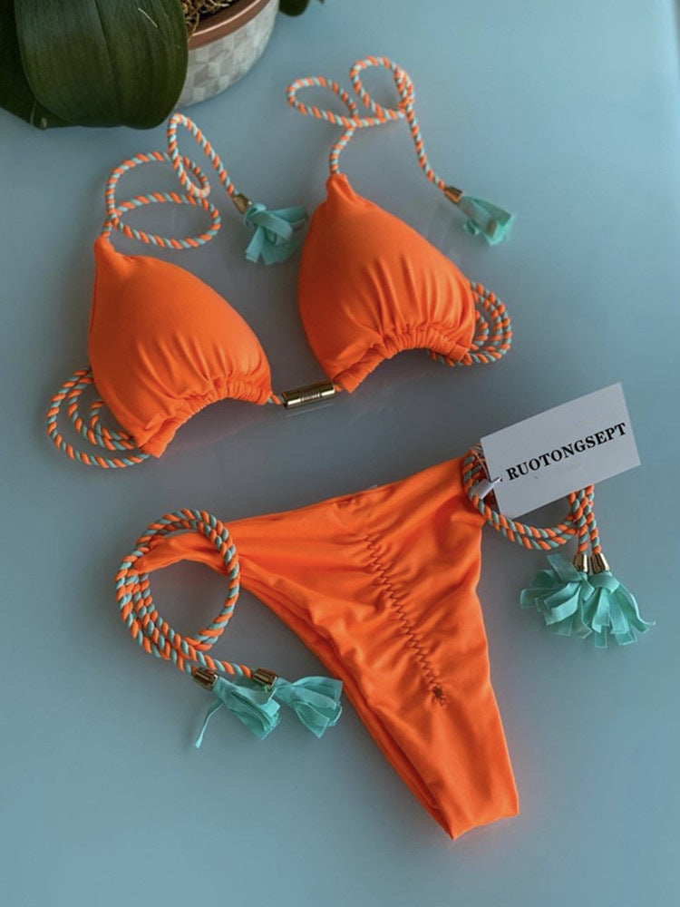 Sexy Dreieckstasche Bikini