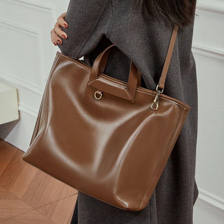 Damen elegante Tragetasche mit abnehmbaren Schulterriemen Nord Taschen
