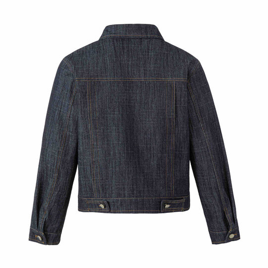 Damen Jeansblouson mit dekorativen Nieten und präzisen Ziernähten Nord Taschen