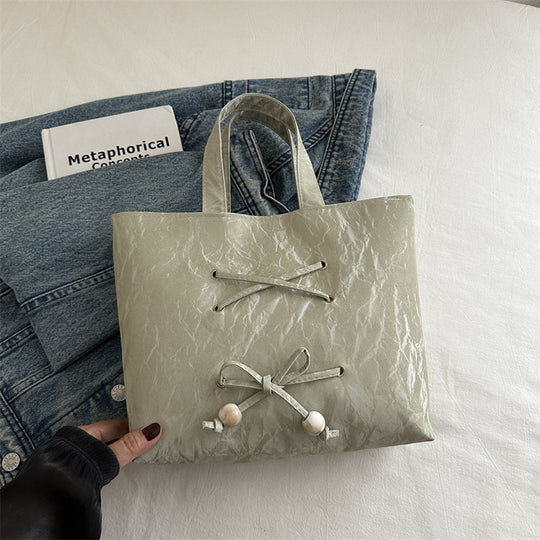 Damen modische Einkaufstasche mit kreativen Verschlussdetails Nord Taschen