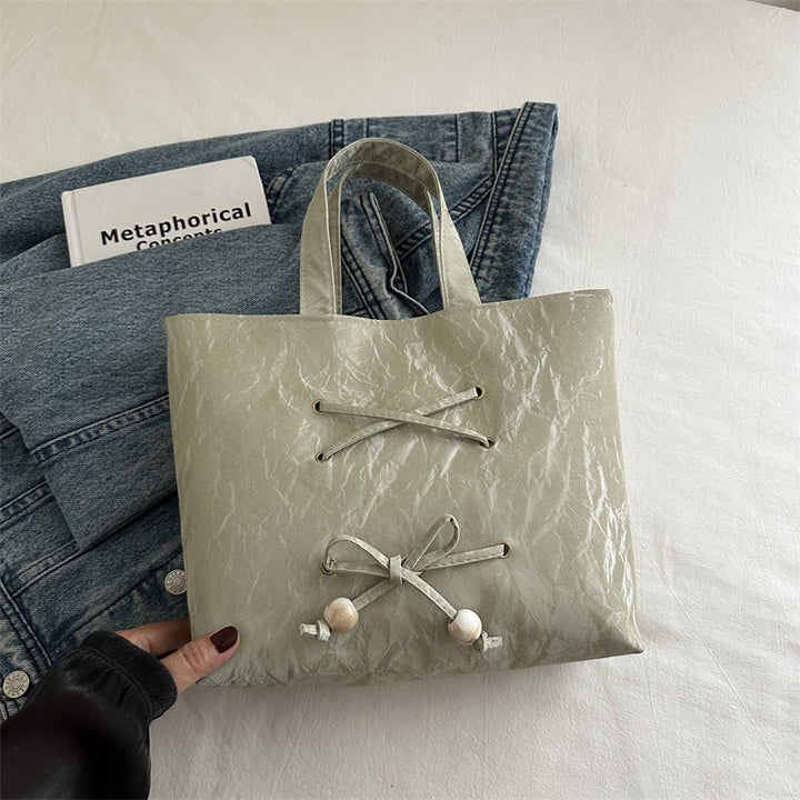 Damen modische Einkaufstasche mit kreativen Verschlussdetails Nord Taschen