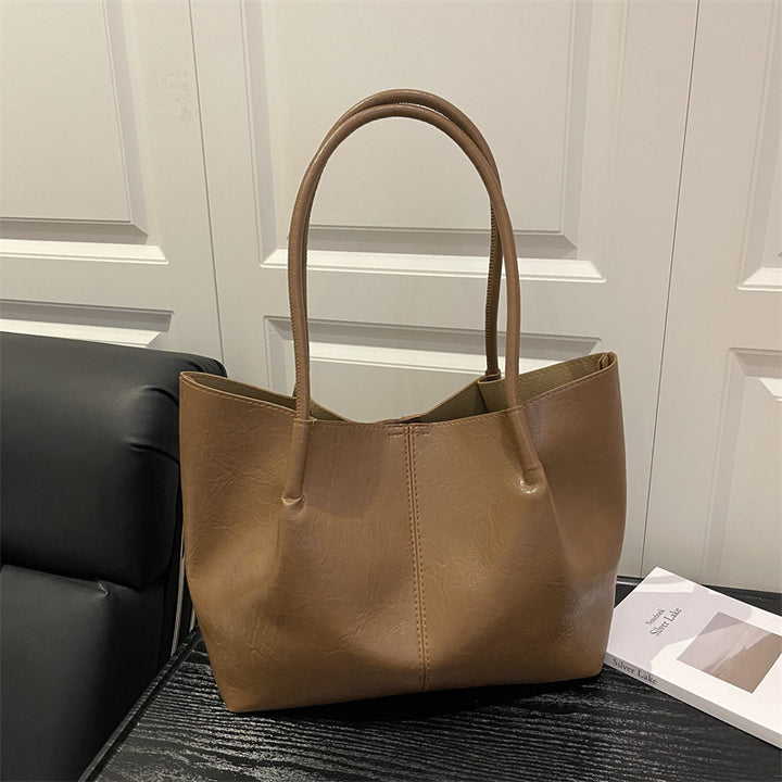 Damen elegante Tragetasche mit strukturierter Oberfläche Nord Taschen