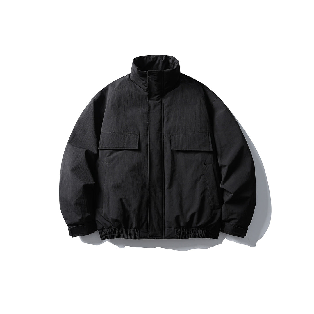 Herren Boxy Thermo‑Fieldjacke mit hohem Stehkragen und aufgesetzten Pattentaschen Nord Taschen