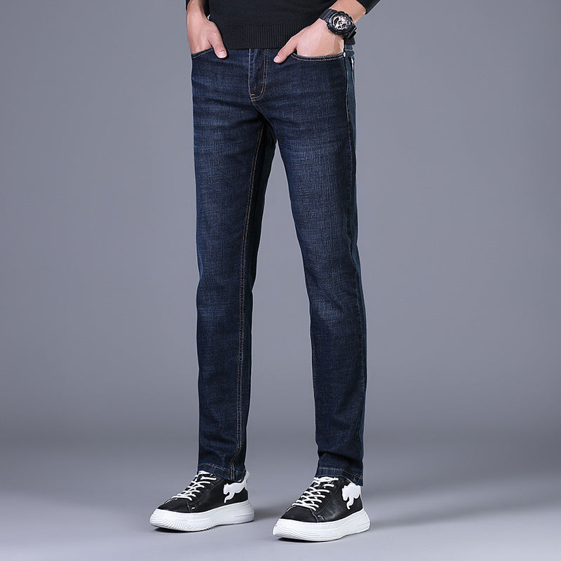 Damen Elastische Slim‑Straight-Jeans mit hohem Komfortbund Nord Taschen