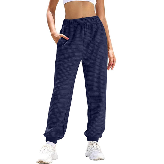 Damen Sportliche Freizeithose mit elastischem Bund Nord Taschen