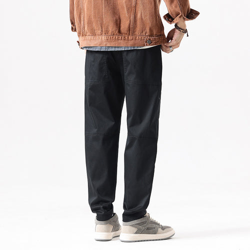 Herren Tapered Utility-Cargohose mit integriertem Webgurt, Kniepaneelen und Reißverschlusstaschen Nord Taschen