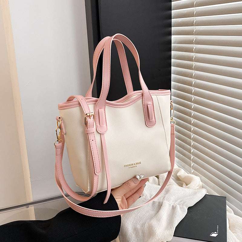 Damen Designer-Handtasche mit verstellbarem Schultergurt und eleganten Griffen Nord Taschen
