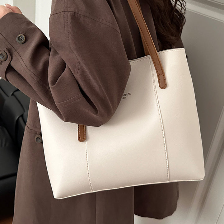 Damen elegante Tote-Tasche aus hochwertigem Kunstleder mit prägnantem Design Nord Taschen