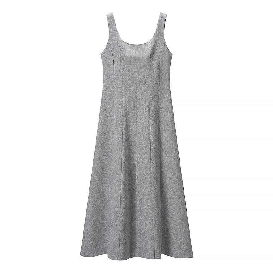Damen Elegantes zweiteiliges Wollmisch-Kostüm mit tailliertem Kurzblazer und ausgestelltem Midirock Nord Taschen
