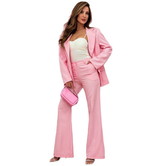 Damen Eleganter Blazeranzug Nord Taschen
