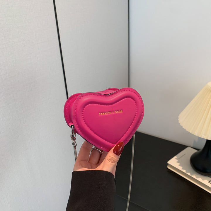 Damen Herzförmige Clutch Nord Taschen