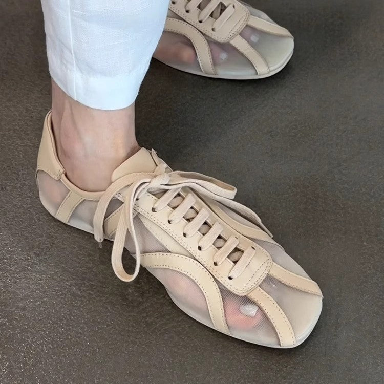 Damen modische Sneakers mit atmungsaktiver Mesh-Oberfläche und komfortabler Sohle Nord Taschen