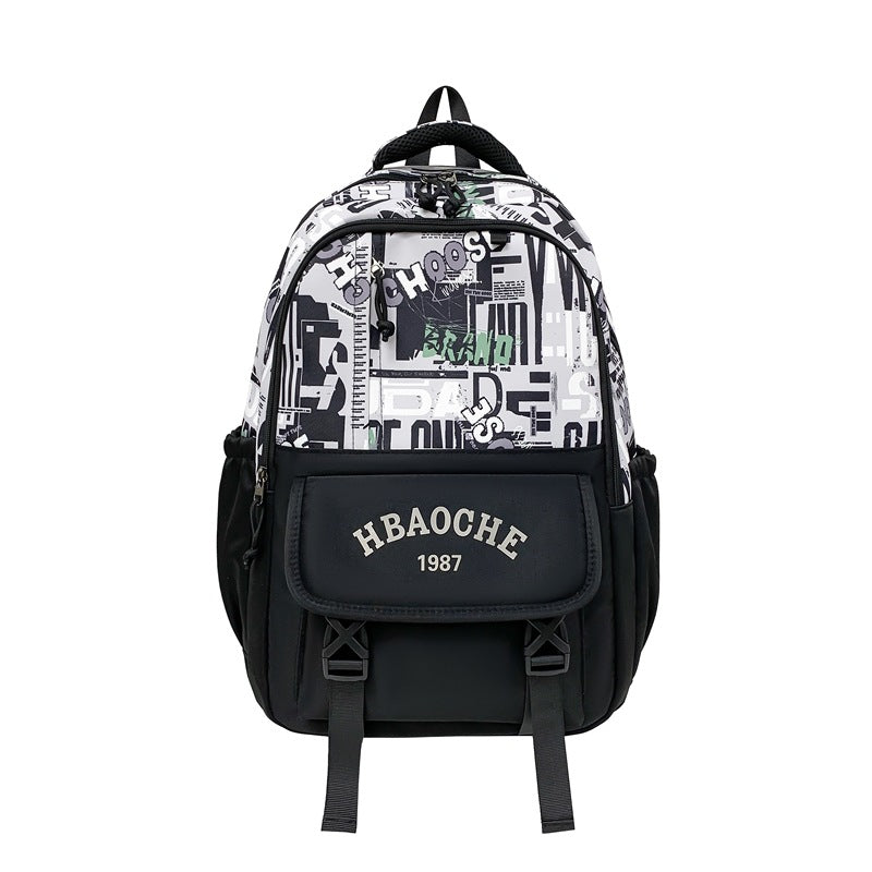 Damen Rucksack mit modernem Grafikausdruck Nord Taschen
