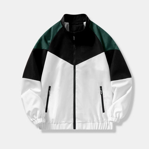 Herren Sportliche Übergangsjacke mit hohem Kragen und Reißverschluss Nord Taschen