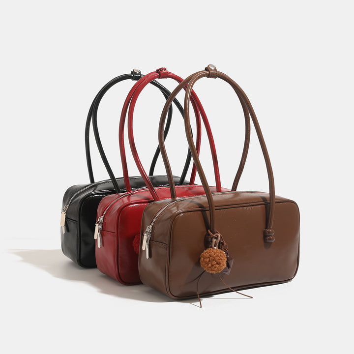 Damen Handtasche mit strukturiertem Design und abnehmbaren Accessoires Nord Taschen