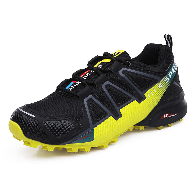 Damen leichte Trailrunning-Schuhe mit wasserdichtem Obermaterial und rutschfester Sohle