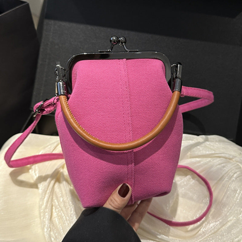 Damen Designer Handtasche im minimalistischen Denim-Stil Nord Taschen
