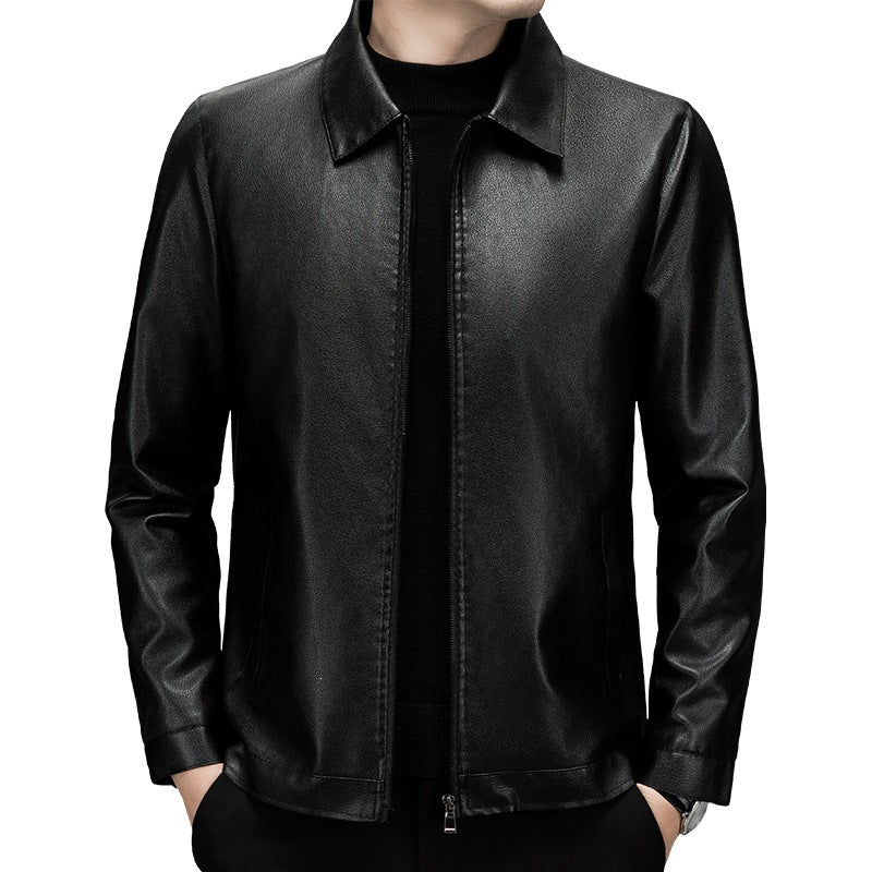 Herren Modische Lederjacke Nord Taschen