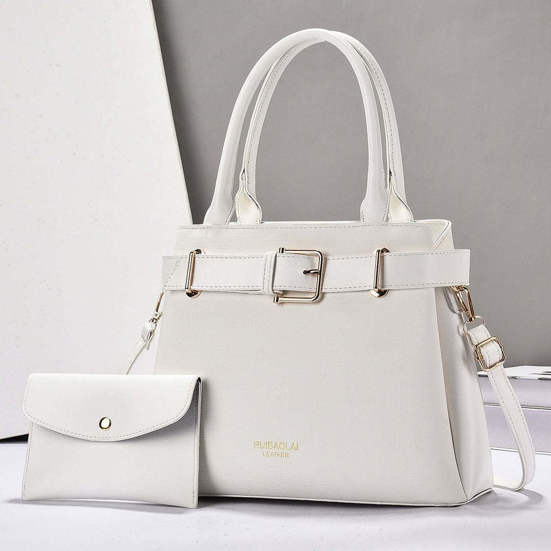 Damen elegante Umhängetasche mit abnehmbarem Mini-Portemonnaie Nord Taschen