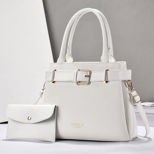 Damen elegante Umhängetasche mit abnehmbarem Mini-Portemonnaie Nord Taschen