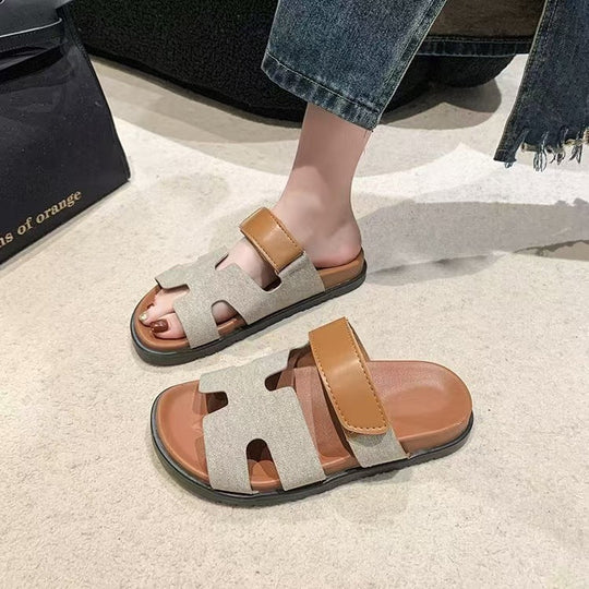 Damen Bequeme Freizeitsandalen mit verstellbaren Riemen und ergonomischer Fußbettgestaltung Nord Taschen