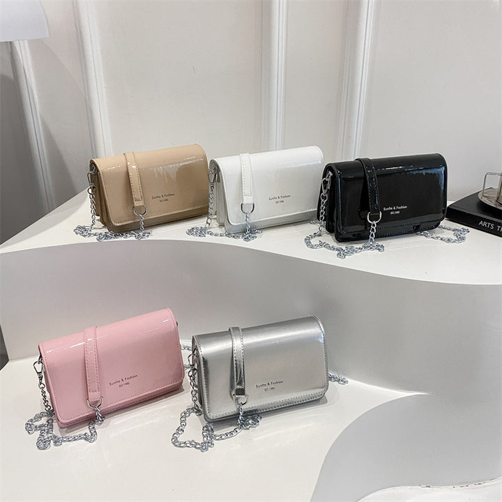Damen elegante Umhängetasche mit Kettendesign Nord Taschen