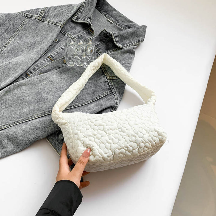 Damen modische und gepolsterte Umhängetasche mit floralem Design Nord Taschen