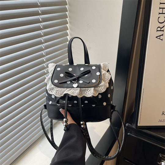 Damen Rucksackhandtasche mit verspieltem Puffärmel-Design Nord Taschen