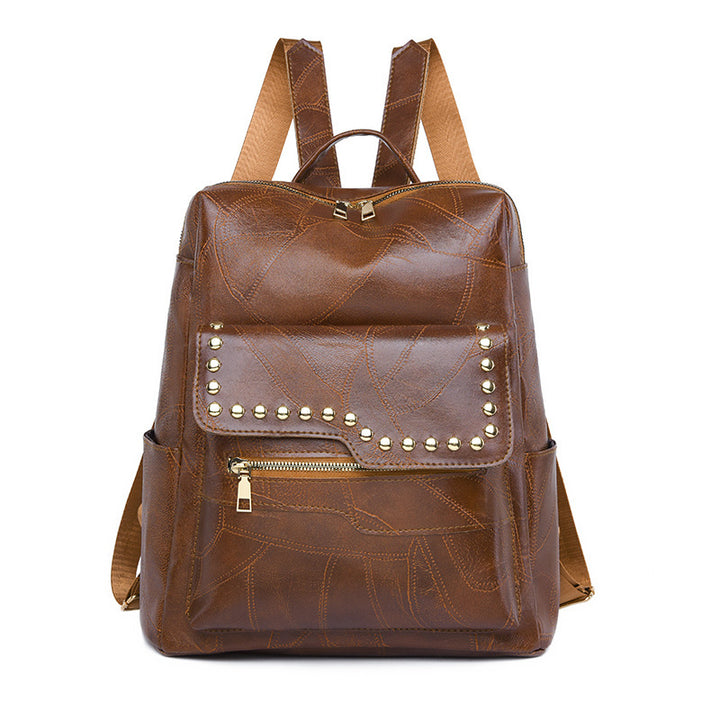 Damen eleganter Rucksack mit dekorativen Nieten Nord Taschen